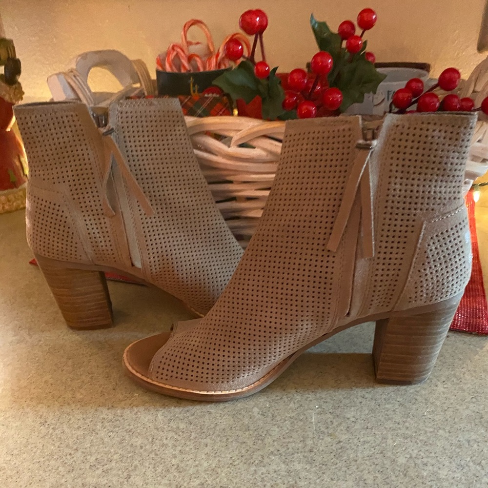 TOMS Peep Toe Bootie